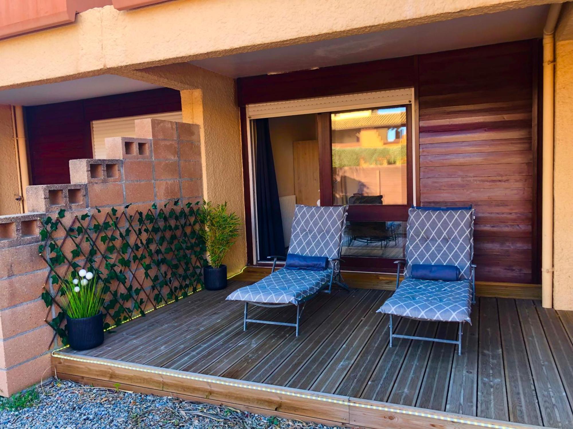 Golf Saint Cyprien Ground Floor 2 Bedrooms Apartment With Terrace Extérieur photo